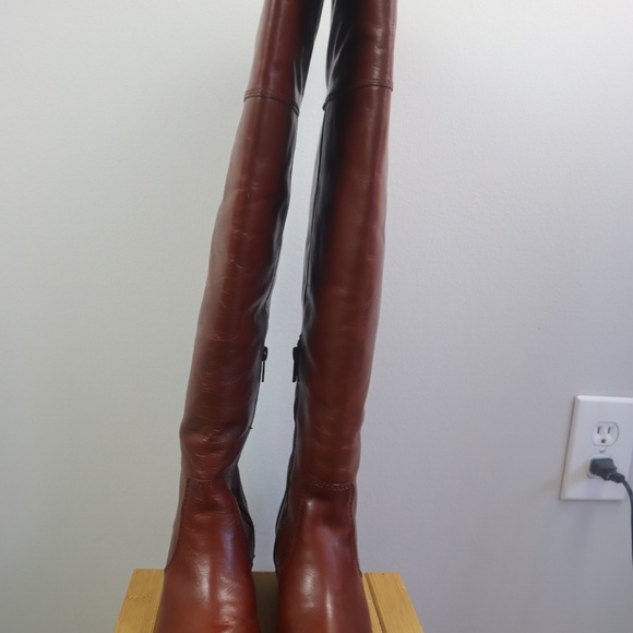 Frye Over the Knee Riding Leather Boots size 8.5 - Picture 9 of 9